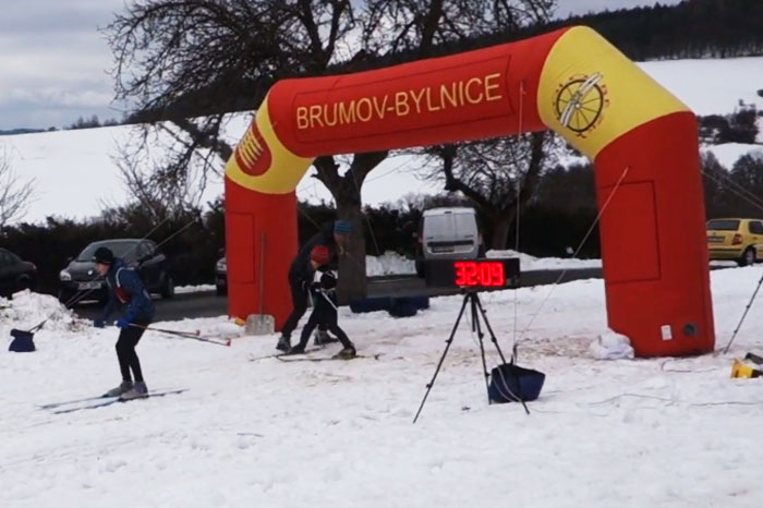 Hradní běžka Brumov-Bylnice 2. 2. 2019 /Petr Šimoník