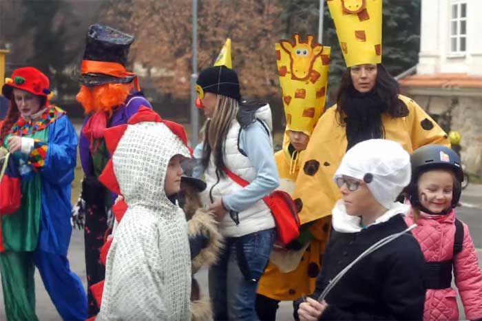 Masopustní průvod v Luhačovicích 2019