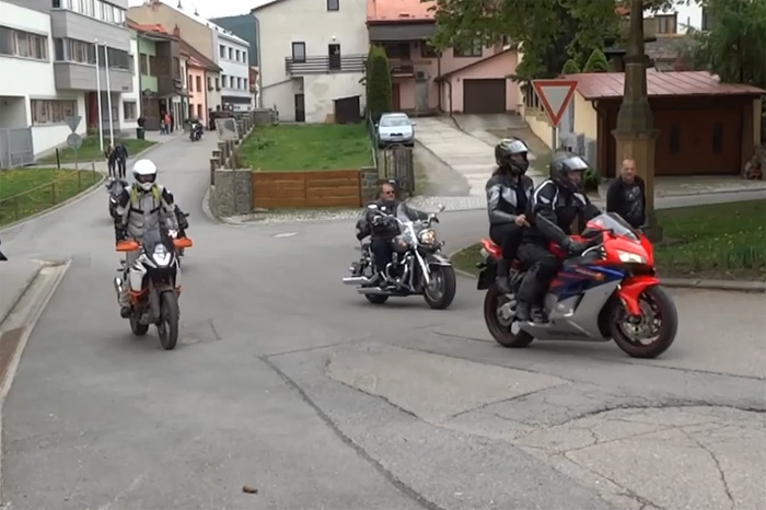 Svěcení motorek ve Valašských Kloboukách 4. 5. 2019