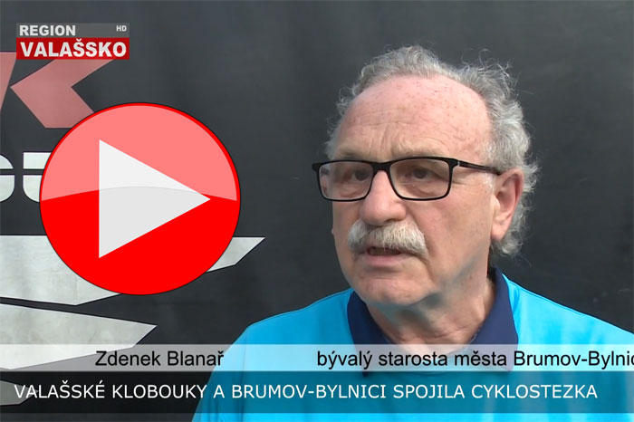 Otevření nového úseku cyklostezky V. Klobouky - Brumov-Bylnice