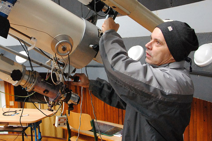 Valašský astronom objevil novou dvojhvězdu