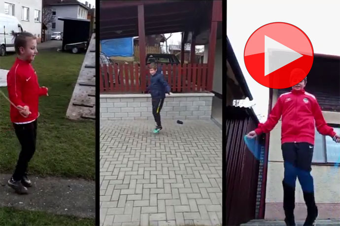 Mládež FC Brumov trénuje doma