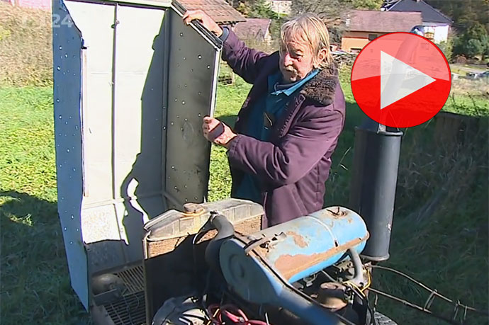 Tichov v pořadu České televize 3 minuty z vesnice