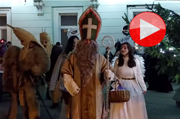 Městem Valašské Klobouky prošel Mikuláš