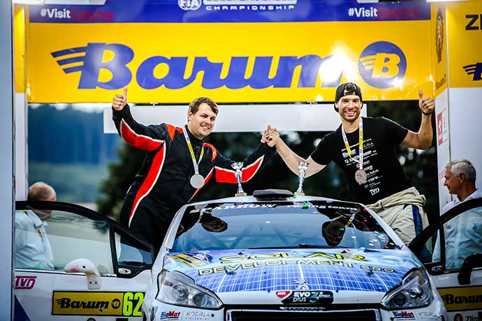 Radek Jatel z Vysokého Pole si splnil sen. Odstartoval na Barum rally