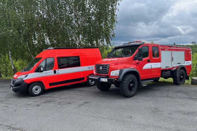 Drnovice mají novou hasičskou techniku za více než 4,5 milionu korun