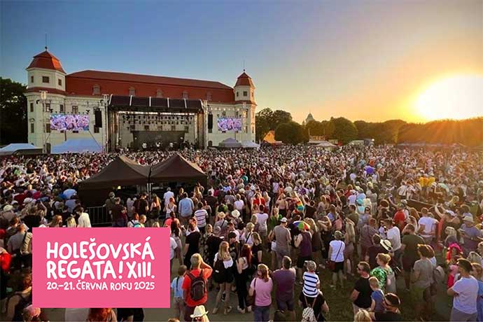 Odstartujte léto s Holešovskou Regatou! Do 31. května jsou lístky levnější
