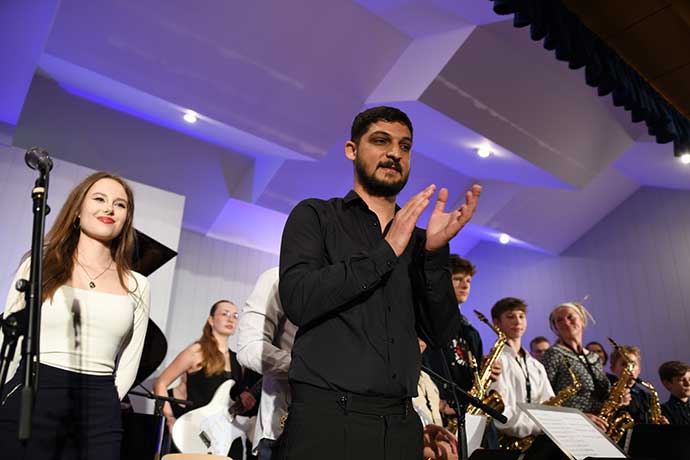 Na Vsetíně se představil nový big band laděný do B-flat