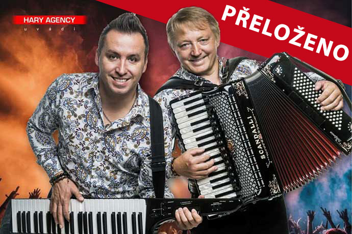Koncert skupiny Duo Jamaha v Brumově-Bylnici je přeložen