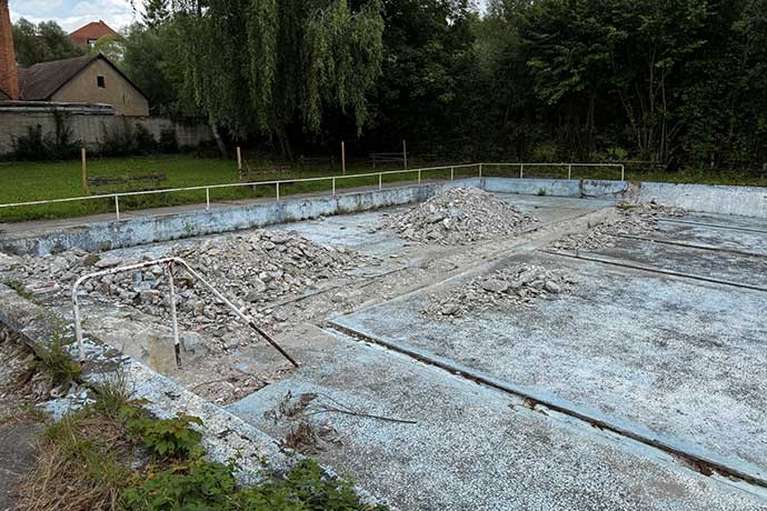 Ve Vizovicích začala dlouho očekávaná rekonstrukce koupaliště