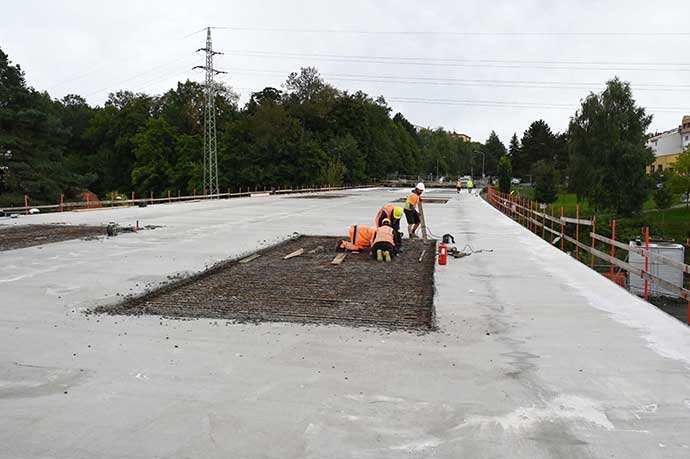 Oprava mostu ve Valašském Meziříčí se protáhne, silničáři chtějí mít hotovo v listopadu